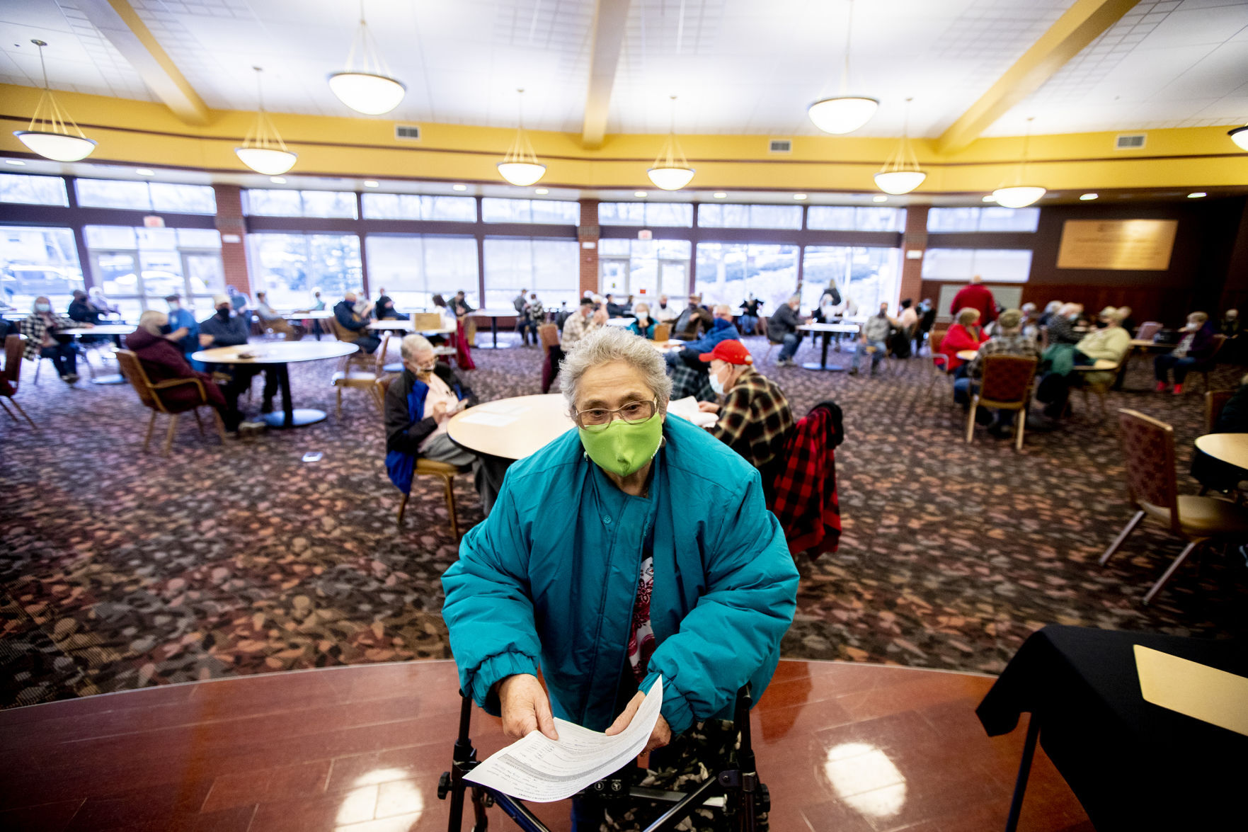 Senior center vaccine